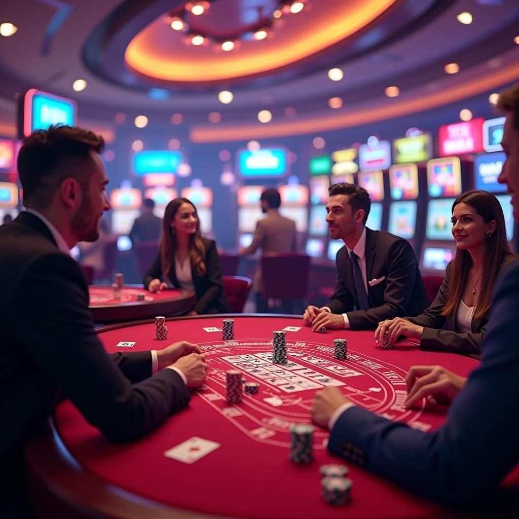 Permainan live casino dengan dealer profesional di platform gacototo